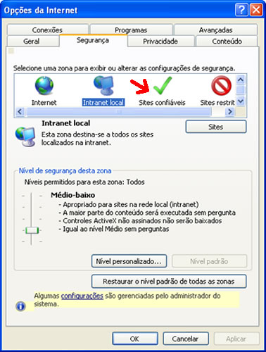 04 Opcoes Internet Seguranca